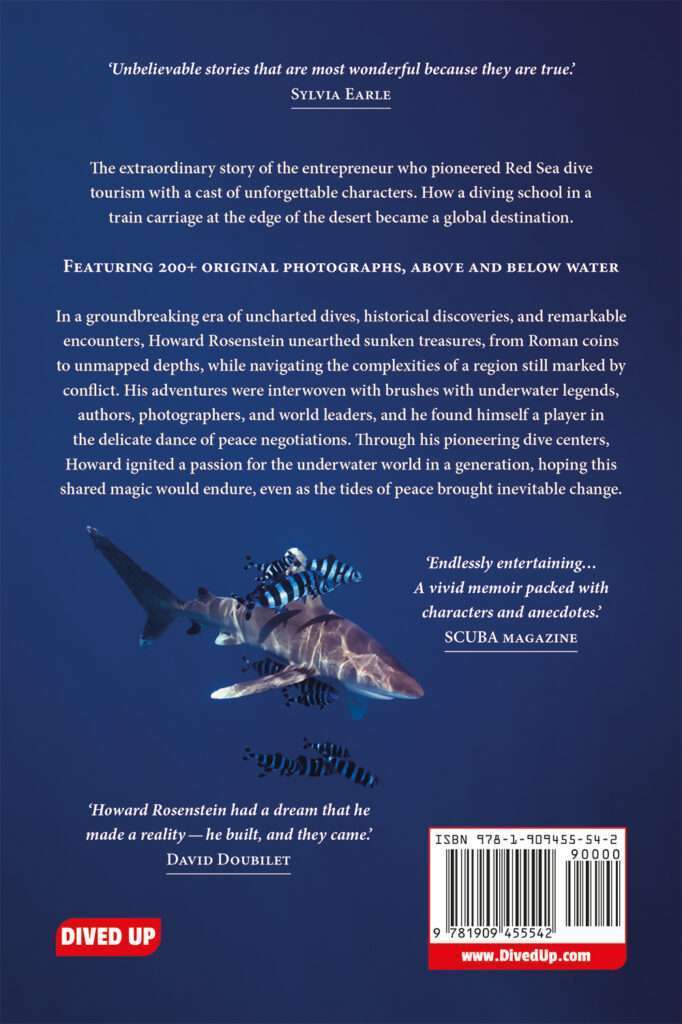 Treasures, Shipwrecks and the Dawn of Red Sea Diving (Paperback) back cover