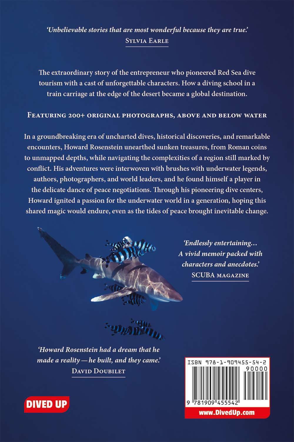 Treasures, Shipwrecks and the Dawn of Red Sea Diving (Paperback) back cover