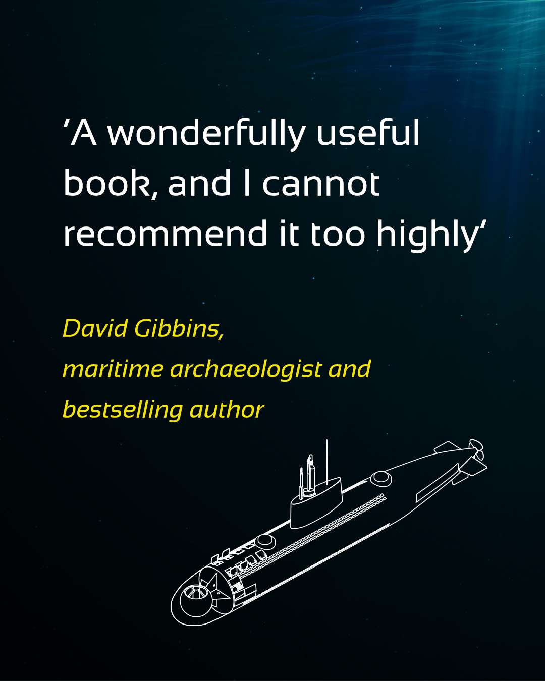 Submarine image, plus review by David Gibbins