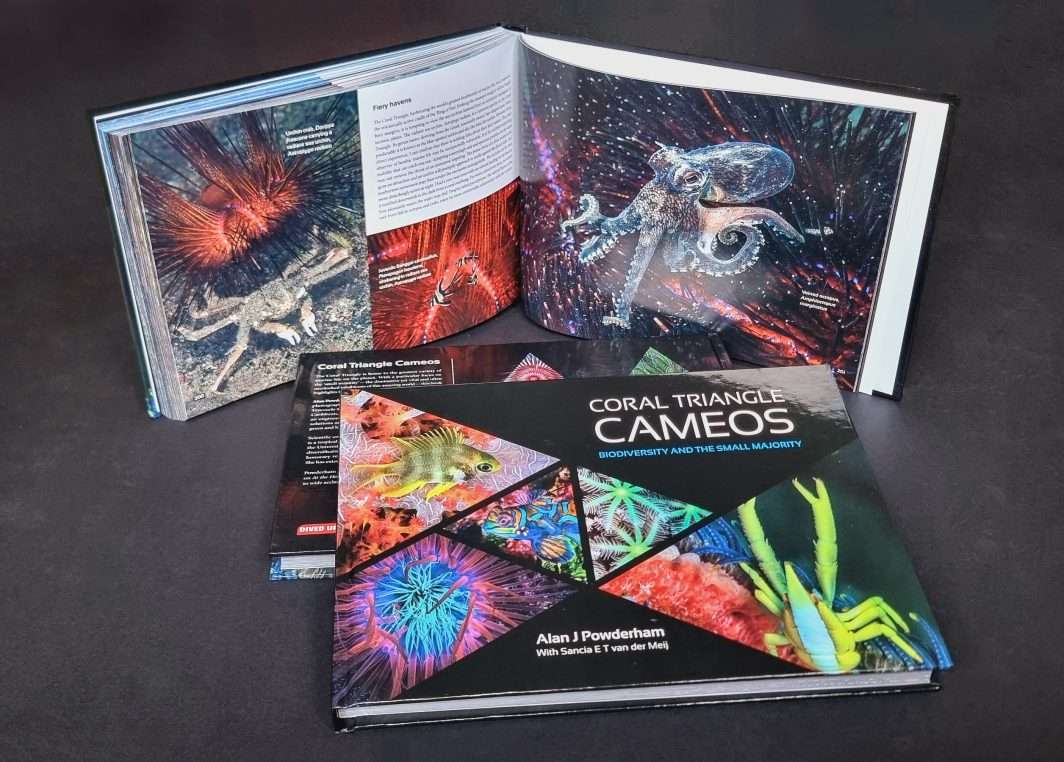 Coral Triangle Cameos - photo of actual book - ISBN 9781909455573